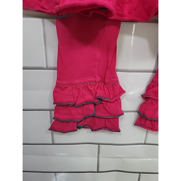 Flit & Flitter Girls Size 3T Pre-school Play Artsy Boho Petal Pink Outfit *Read - Picture 2 of 11